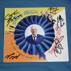 STEVE MARTIN + THE STEEP CANYON RANGERS SIGNED LONG AWAITED ALBUM CD COVER 4C Collectible Memorabilia