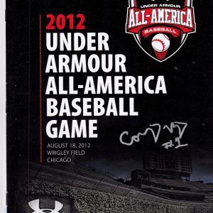 Corey Ray Signed 2012 Under Armour Baseball All American Game Program Collectible Memorabilia