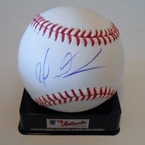Wilin Rosario Signed Official Major League Game Baseball w/COA Colorado Rockies Collectible Memorabilia