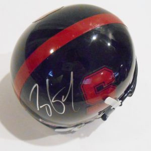 Tyler Gaffney Signed Stanford Cardinal Mini Football Helmet w/COA Collectible Memorabilia
