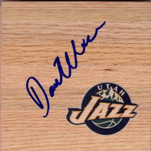 Dante Exum Signed Floorboard w/COA Utah Jazz Basketball #1 Collectible Memorabilia