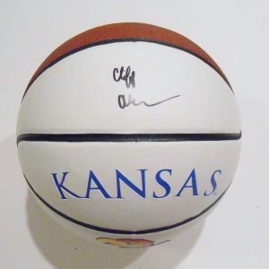 Cliff Alexander Signed Kansas Jayhawks Logo Basketball w/COA Collectible Memorabilia