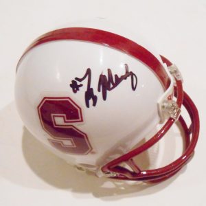 Ty Montgomery Signed Stanford Mini Helmet w/COA Cardinal Football Collectible Memorabilia
