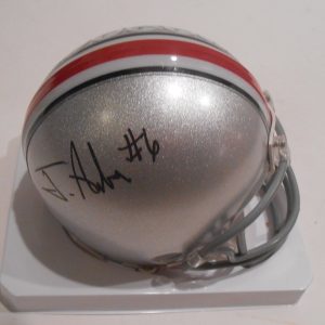 Torrance Gibson Signed Ohio State Buckeyes Mini Football Helmet w/COA C Collectible Memorabilia