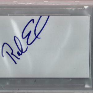 Rahm Emanuel Signed Index Card JSA Authentic Beckett Slabbed Chicago Mayor #3 Collectible Memorabilia