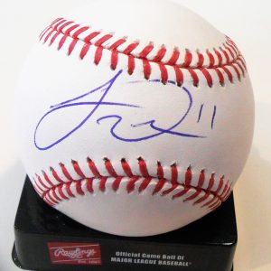 Travis Demeritte Signed Official Major League Baseball W/COA Atlanta Braves Collectible Memorabilia