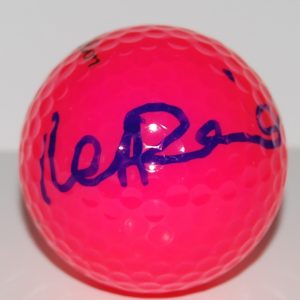 Beatriz Recari signed Pink Wilson Hope LPGA Womens golf ball w/coa Spain Europe Collectible Memorabilia