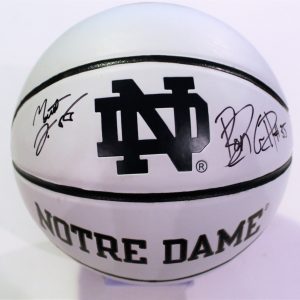 Bonzie Colson and Matt Farrell Dual Notre Dame Signed Logo Basketball w/COA C Collectible Memorabilia