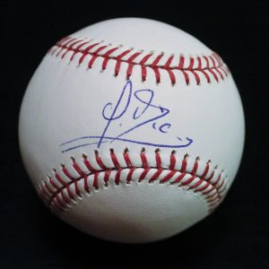 Yusniel Diaz Signed Official Major League Baseball w/COA Los Angeles Dodgers Collectible Memorabilia