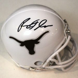 De'Gabriel Floyd Signed Texas Longhorns Mini Football Helmet W/COA #1 C Collectible Memorabilia
