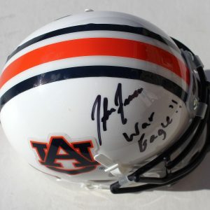 Tyler Fromm Signed Auburn Tigers Mini Football Helmet W/COA C Collectible Memorabilia