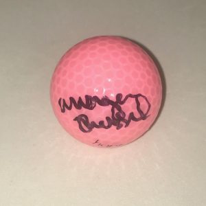 Morgan Pressel signed Pink Wilson Hope Golf Ball autographed LPGA USA Collectible Memorabilia