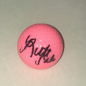 Lizette Salas signed Pink Wilson Hope Golf Ball autographed LPGA USA Collectible Memorabilia
