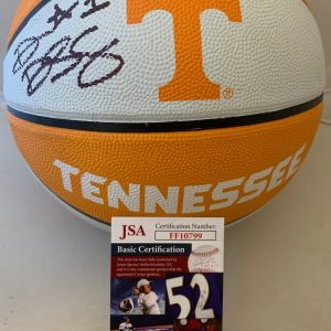Diamond DeShields Sky signed Tennessee Volunteers F/S Basketball Ball Vols 2 JSA Collectible Memorabilia