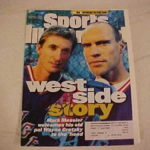 NEW YORK RANGER WAYNE GRETZKY SIGNED SPORTS ILLUSTRATED Collectible Memorabilia