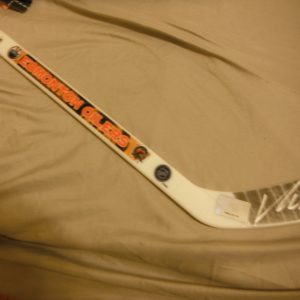 EDMONTON OILERS YOUNG GUN NAIL YAKUPOV SIGNED SOUVENIR STICK Collectible Memorabilia
