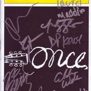 ONCE Signed CAST Playbill w/ Hologram COA Collectible Memorabilia