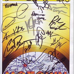 MOTOWN THE MUSICAL Signed CAST Playbill w/ Hologram COA Collectible Memorabilia