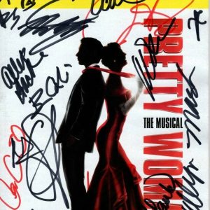 PRETTY WOMAN Signed CAST Playbill w/ Hologram COA Collectible Memorabilia