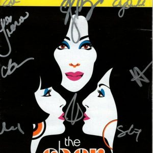 THE CHER SHOW A NEW MUSICAL Signed CAST Playbill w/ Hologram COA Collectible Memorabilia
