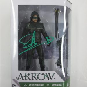 STEPHEN AMELL SIGNED DC COLLECTIBLES ARROW FIGURE AUTHENTIC AUTOGRAPH PROOF COA Collectible Memorabilia