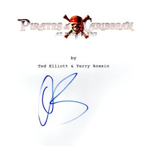 ORLANDO BLOOM SIGNED PIRATES OF THE CARIBBEAN AT WORLDS END SCRIPT AUTOGRAPH COA Collectible Memorabilia