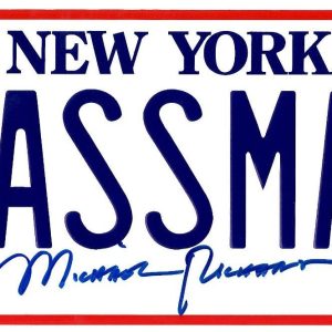 MICHAEL RICHARDS SIGNED ASSMAN SEINFELD LICENSE PLATE AUTOGRAPH BECKETT COA Collectible Memorabilia