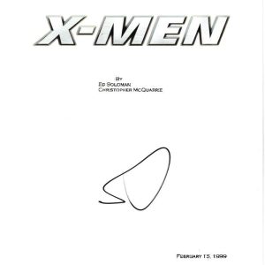 HUGH JACKMAN SIGNED X-MEN FULL SCRIPT AUTHENTIC AUTOGRAPH COA Collectible Memorabilia