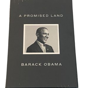 BARACK OBAMA SIGNED AUTOGRAPH A PROMISED LAND BOOK DELUXE EDITION IN HAND SEALED Collectible Memorabilia