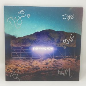 ARCADE FIRE SIGNED "EXISTENTIAL RECKONING" VINYL LP AUTOGRAPH AUTO WIN BUTLER +4 Collectible Memorabilia