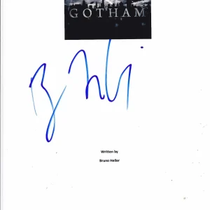 BEN MCKENZIE SIGNED GOTHAM SCRIPT PILOT 60 PAGE AUTHENTIC AUTOGRAPH FOX COA Collectible Memorabilia
