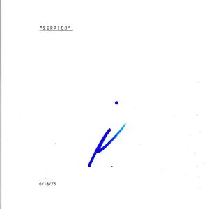 AL PACINO SIGNED SERPICO SCRIPT AUTHENTIC AUTOGRAPH FULL 131 PAGE COA Collectible Memorabilia