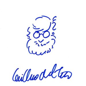 GUILLERMO DEL TORO HAND SIGNED ORIGINAL SKETCH AUTHENTIC AUTOGRAPH BECKETT COA Collectible Memorabilia