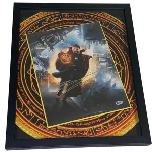 BENEDICT CUMBERBATCH SIGNED 11X14 FRAMED PHOTO DOCTOR STRANGE MARVEL BECKETT COA Collectible Memorabilia
