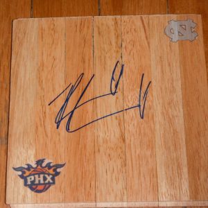 PHOENIX SUNS KENDALL MARSHALL SIGNED PARQUE WOOD FLOOR TILE Collectible Memorabilia
