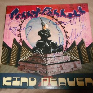PERRY FARRELL SIGNED KIND HEAVEN VINYL ALBUM ETTY LAU Collectible Memorabilia