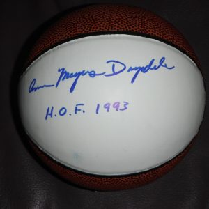 UCLA BRUINS ANN MEYERS SIGNED MINI WHITE LEATHER BALL HOF 93 PHOENIX SUNS Collectible Memorabilia