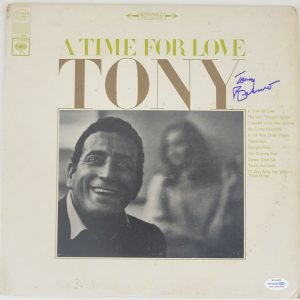 Tony Bennett "A Time for Love" AUTOGRAPH Signed LP Album ACOA Collectible Memorabilia