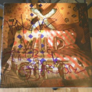 X GROUP SIGNED WILD GIFT CD COVER EXENE Collectible Memorabilia