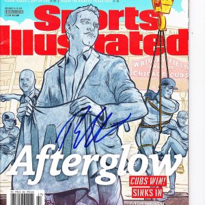 CHICAGO CUBS THEO EPSTEIN SIGNED SPORTS ILLUSTRATED 11/21/2016 Collectible Memorabilia