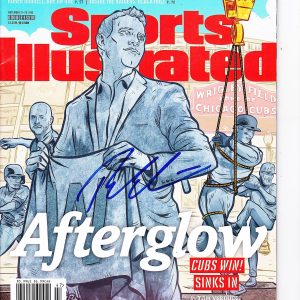 CHICAGO CUBS THEO EPSTEIN SIGNED WORLD SERIES SPORTS ILLUSTRATED 11/21/2016 Collectible Memorabilia