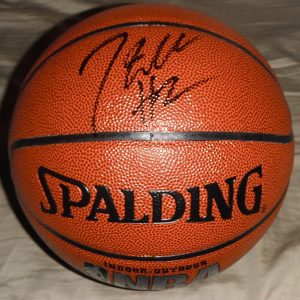 WASHINGTON WIZARDS JOHN WALL SIGNED SPALDING FULL SIZE BASKETBALL Collectible Memorabilia