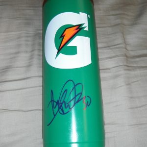VANCOUVER CANUCKS RYAN MILLER SIGNED GATORADE BOTTLE Collectible Memorabilia