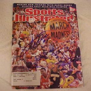 MARCH MADNESS LUKE WALTON SIGNED SPORTS ILLUSTRATED Collectible Memorabilia