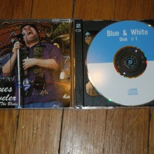 BLUES TRAVELER JOHN POPPER SIGNED CD COVER JONES FOR THE BLUES Collectible Memorabilia