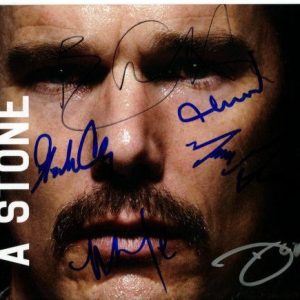 ETHAN HAWKE GORDON CLAPP ANN DOWD + 3 signed BLOOD FROM A STONE playbill Collectible Memorabilia