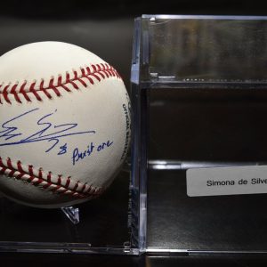 SIMONA DE SILVESTRO signed autographed RAWLINGS baseball Collectible Memorabilia