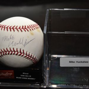 MIKE HUCKABEE signed autographed RAWLINGS baseball Collectible Memorabilia