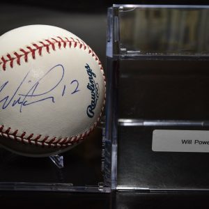 WILL POWER signed autographed RAWLINGS baseball Collectible Memorabilia