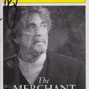 AL PACINO signed autographed THE MERCHANT OF VENICE SHYLOCK playbill Collectible Memorabilia